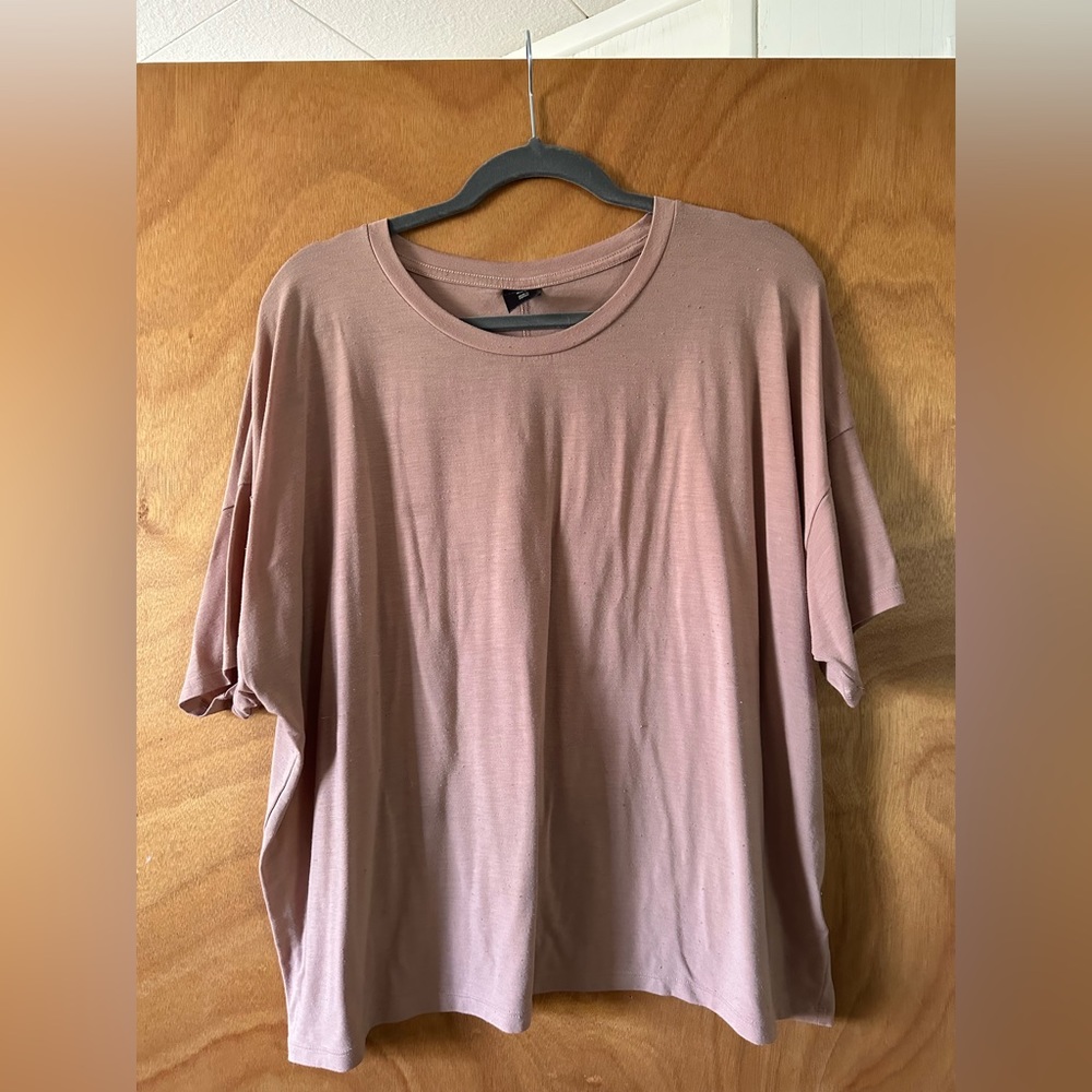 REI pink activewear tee